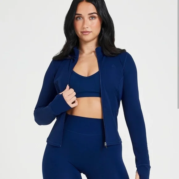 NWOT Oner Active Timeless Jacket - Midnight Blue, size XS - Picture 1 of 5